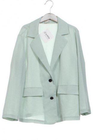 Kindersakko SHEIN, Größe 7-8y/ 128-134 cm, Farbe Grün, Preis 30,60 €