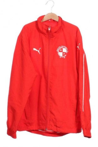 Dziecięca sportowa bluza PUMA, Rozmiar 10-11y/ 146-152 cm, Kolor Czerwony, Cena 32,99 zł