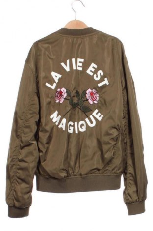 Kinderjacke H&M, Größe 11-12y/ 152-158 cm, Farbe Grün, Preis 6,99 €