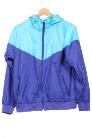 Kinderjacke Nike, Größe 12-13y/ 158-164 cm, Farbe Blau, Preis 19,99 €