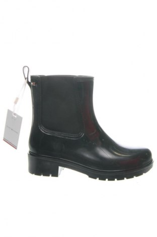 Гумени ботуши Tommy Hilfiger, Μέγεθος 37, Χρώμα Μαύρο, Τιμή 96,99 €