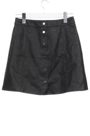 Fustă de piele H&M, Mărime XS, Culoare Negru, Preț 11,99 Lei