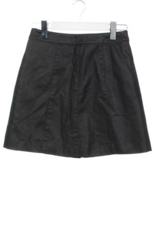 Fustă de piele H&M, Mărime XS, Culoare Negru, Preț 11,99 Lei