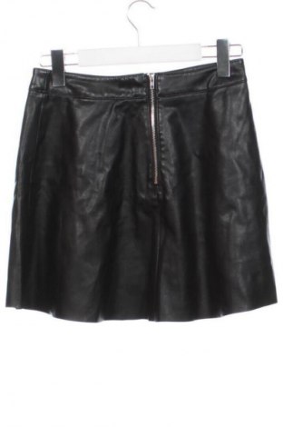 Bőrszoknya H&M Divided, Méret XS, Szín Fekete, Ár 669 Ft