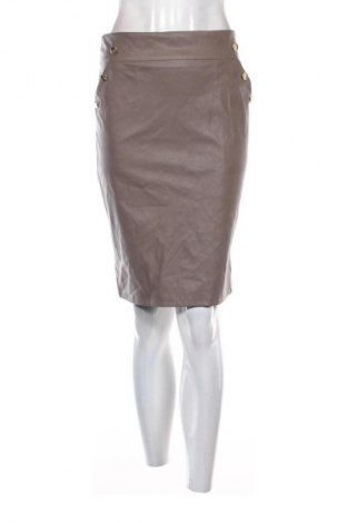 Lederrock Unbranded, Größe M, Farbe Aschrosa, Preis € 6,99