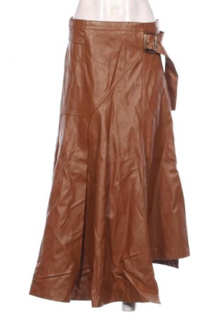 Δερμάτινη φούστα Unbranded, Μέγεθος L, Χρώμα Καφέ, Τιμή 11,99 €