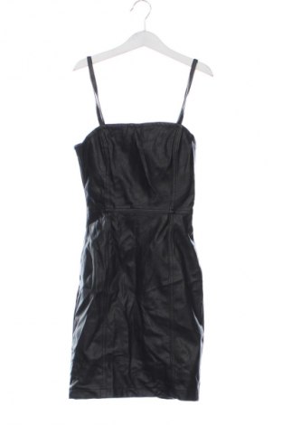 Δερμάτινο φόρεμα H&M Divided, Μέγεθος XXS, Χρώμα Μαύρο, Τιμή 7,99 €