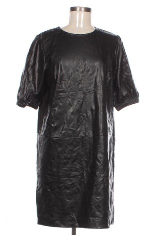 Skórzana sukienka Q/S by S.Oliver, Rozmiar L, Kolor Czarny, Cena 24,99 zł