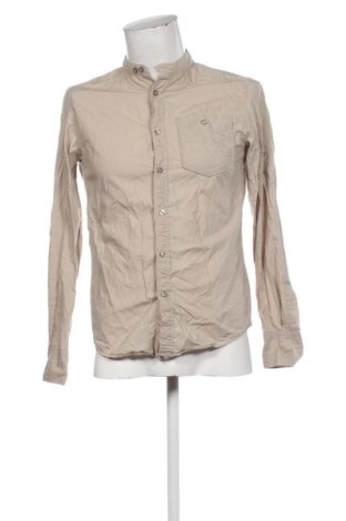 Męska koszula Bershka, Rozmiar M, Kolor Beżowy, Cena 106,63 zł