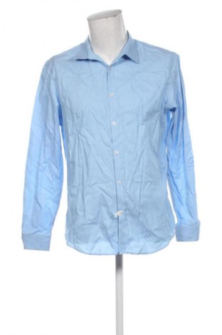 Ανδρικό πουκάμισο Calvin Klein, Μέγεθος L, Χρώμα Μπλέ, Τιμή 83,09 €