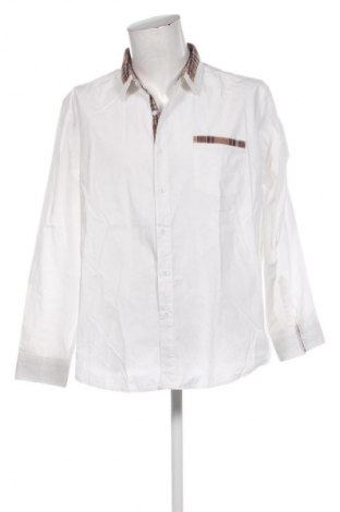 Pánska košeľa  Coofandy, Veľkosť XXL, Farba Biela, Cena  8,95 €