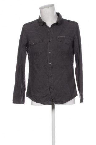 Ανδρικό πουκάμισο Edc By Esprit, Μέγεθος L, Χρώμα Γκρί, Τιμή 2,99 €