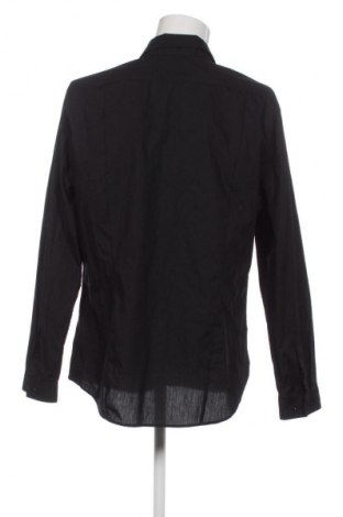 Мъжка риза H&M, Размер XL, Цвят Черен, Цена 27,68 €