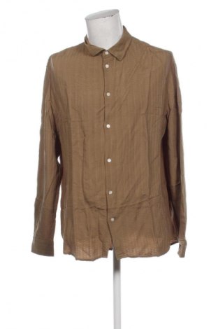 Męska koszula H&M, Rozmiar XL, Kolor Brązowy, Cena 54,63 zł