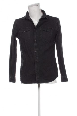 Мъжка риза Jack & Jones, Размер M, Цвят Черен, Цена 6,64 €
