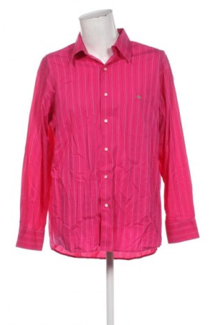 Ανδρικό πουκάμισο Lacoste, Μέγεθος XXL, Χρώμα Ρόζ , Τιμή 32,99 €