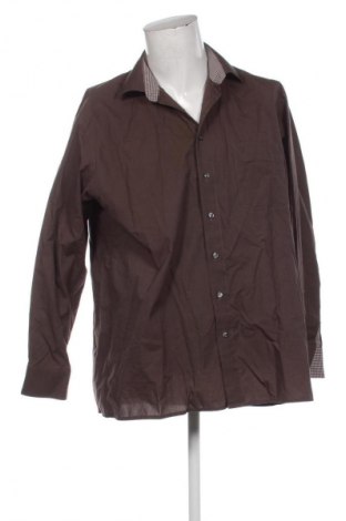 Ανδρικό πουκάμισο Marvelis, Μέγεθος XL, Χρώμα Καφέ, Τιμή 16,99 €