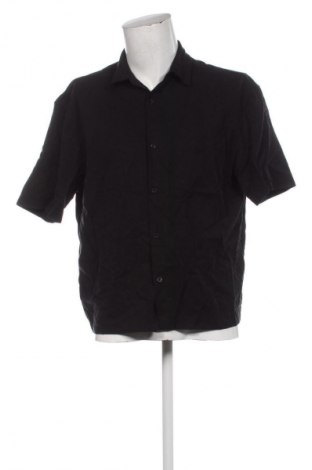 Cămașă de bărbați Pull&Bear, Mărime M, Culoare Negru, Preț 41,99 Lei