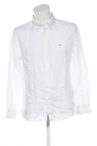 Męska koszula Tommy Hilfiger, Rozmiar L, Kolor Biały, Cena 148,99 zł, #135316816