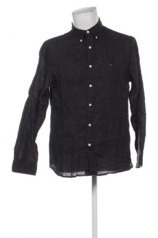 Herrenhemd Tommy Hilfiger, Größe L, Farbe Grau, Preis 43,99 €