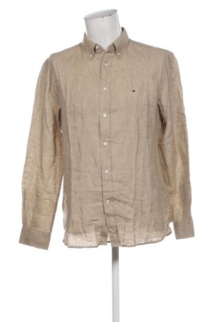 Ανδρικό πουκάμισο Tommy Hilfiger, Μέγεθος L, Χρώμα  Μπέζ, Τιμή 80,99 €