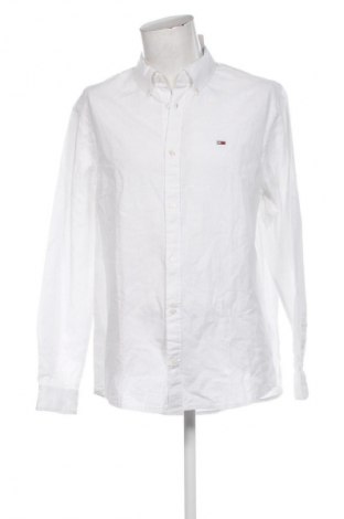 Férfi ing Tommy Jeans, Méret XL, Szín Fehér, Ár 22 399 Ft