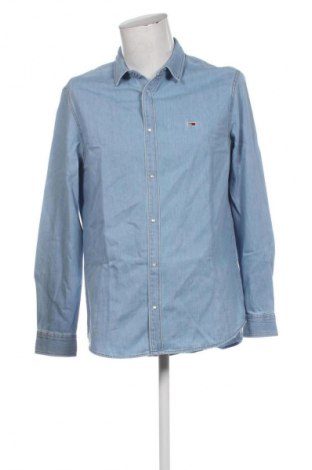 Pánska košeľa  Tommy Jeans, Veľkosť L, Farba Modrá, Cena  60,95 €