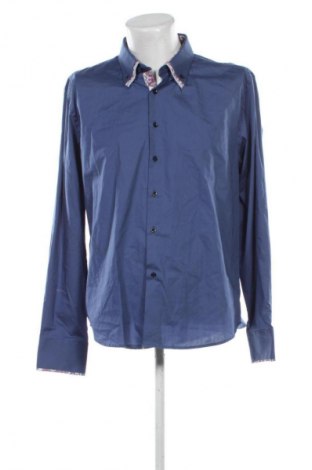 Herrenhemd Unbranded, Größe 3XL, Farbe Blau, Preis 12,99 €