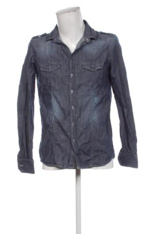 Мъжка риза Unbranded, Размер L, Цвят Син, Цена 7,66 €