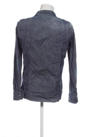 Мъжка риза Unbranded, Размер L, Цвят Син, Цена 7,66 €