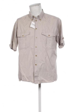 Мъжка риза Unbranded, Размер XL, Цвят Бежов, Цена 15,00 €