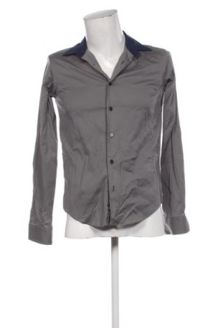 Мъжка риза Zara, Размер M, Цвят Сив, Цена 8,18 €