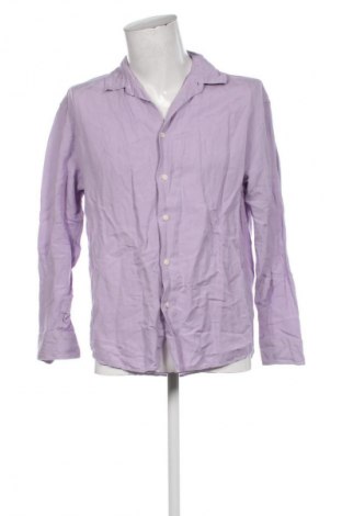 Herrenhemd Zara, Größe L, Farbe Lila, Preis 9,99 €