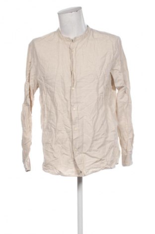 Ανδρικό πουκάμισο Zara, Μέγεθος XL, Χρώμα Εκρού, Τιμή 12,99 €