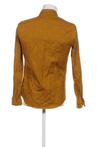 Мъжка риза Zara, Размер S, Цвят Жълт, Цена 39,36 €