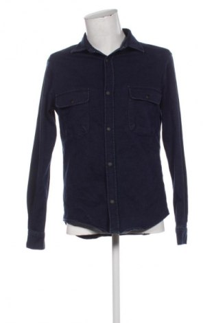 Мъжка риза Zara, Размер S, Цвят Син, Цена 4,09 €