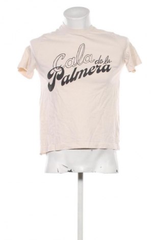 Мъжка тениска H&M, Размер S, Цвят Бежов, Цена 6,64 €