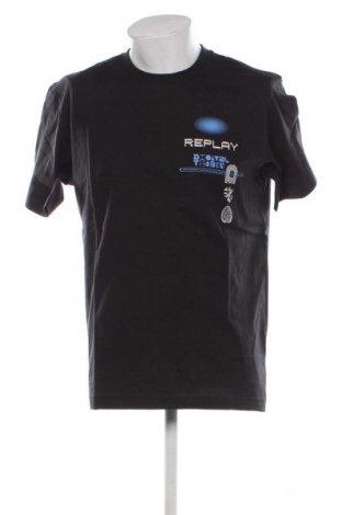 Tricou de bărbați Replay, Mărime XL, Culoare Negru, Preț 220,99 Lei