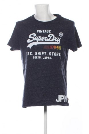 Pánske tričko  Superdry, Veľkosť XL, Farba Modrá, Cena  12,95 €