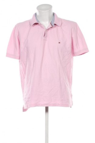 Tricou de bărbați Tommy Hilfiger, Mărime XXL, Culoare Roz, Preț 183,99 Lei