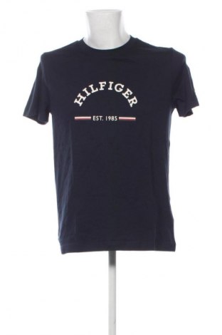 Męski T-shirt Tommy Hilfiger, Rozmiar L, Kolor Niebieski, Cena 183,99 zł