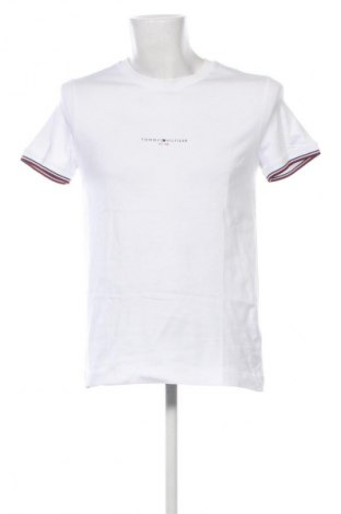 Męski T-shirt Tommy Hilfiger, Rozmiar M, Kolor Biały, Cena 271,99 zł