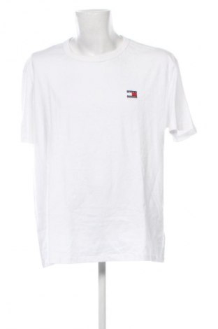 Pánske tričko  Tommy Jeans, Veľkosť XXL, Farba Biela, Cena  41,95 €