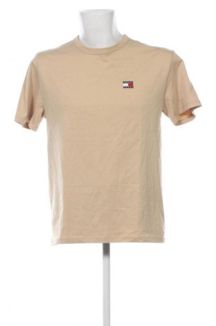 Мъжка тениска Tommy Jeans, Размер S, Цвят Бежов, Цена 33,23 €