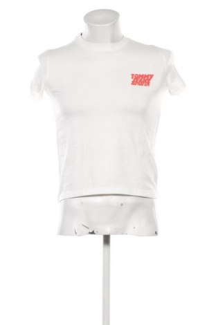 Tricou de bărbați Tommy Jeans, Mărime S, Culoare Alb, Preț 186,99 Lei