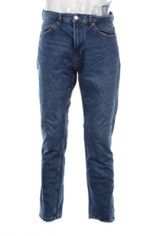 Blugi de bărbați Pull&Bear, Mărime M, Culoare Albastru, Preț 104,99 Lei