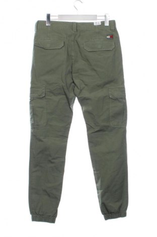 Pantaloni de bărbați Tommy Jeans, Mărime S, Culoare Verde, Preț 345,99 Lei