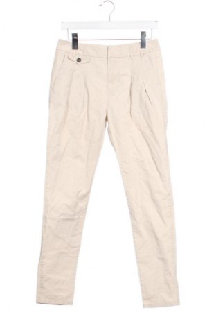 Мъжки панталон Zara, Размер XS, Цвят Бежов, Цена 7,15 €