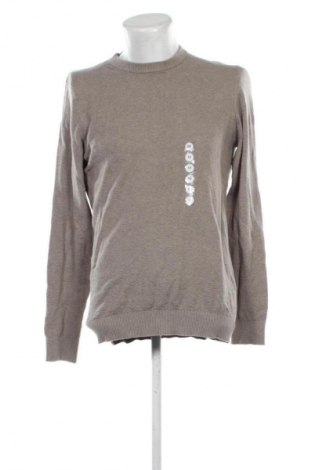 Мъжки пуловер Dressmann, Размер M, Цвят Бежов, Цена 27,60 €