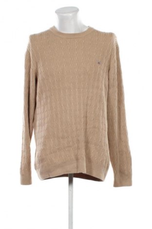 Męski sweter Gant, Rozmiar XXL, Kolor Beżowy, Cena 284,99 zł